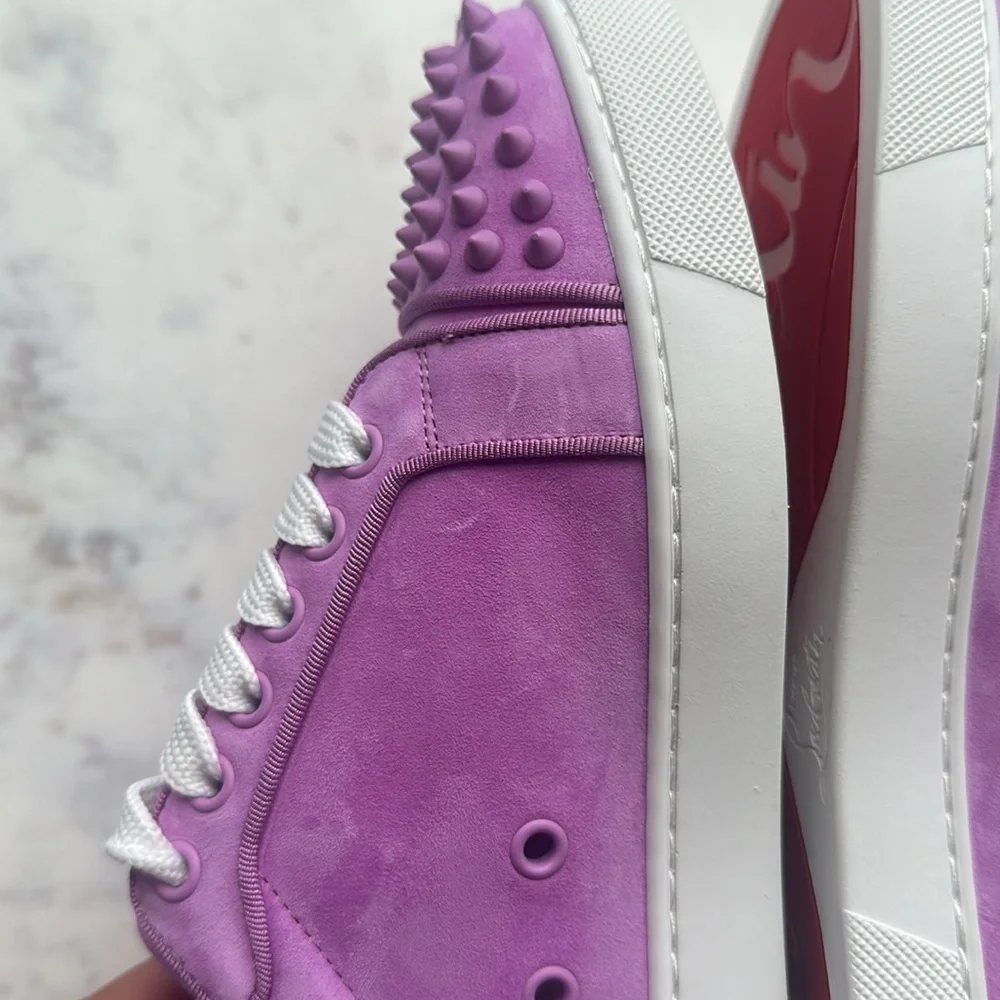 Christian Louboutin Vieira 2 Sneaker Peony size 38 NEW - Picture 10 of 12